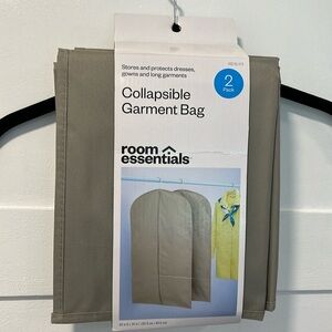 Garment bags. NEW. In packaging